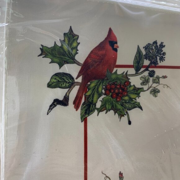 Spode Holly Cardinal Portmeirion Placemats Set of 4 NWT - Picture 5 of 6